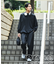 限定展開 ALL WEATHER ACTIVE WEAR/オールウェザーアクティブウェア リラックスフィット パッカブルセットアップ/クルーネックPO