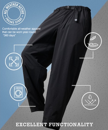 ALL WEATHER ACTIVE WEAR/オールウェザーアクティブウェア ワイドシルエット クライミング パンツ 【限定展開】