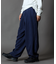 ワイドシルエット バレルレッグ スラックス パンツ 【限定展開】