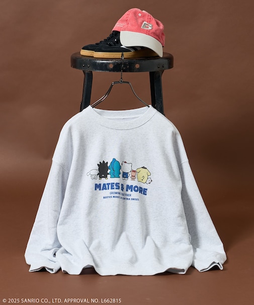 サンリオキャラクターズ こっちむいてスウェット