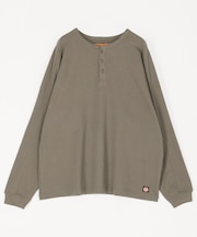 別注 サーマル ヘンリーネック ロングスリーブ Tシャツ