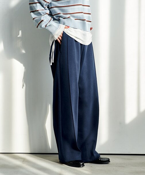 ＜新色追加＞ボンディングカーブワイド スウェットパンツ