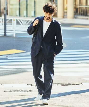 SOLOTEX 2Bジャケット セットアップ リラックスフィット/ イージーパンツ テーラードジャケット