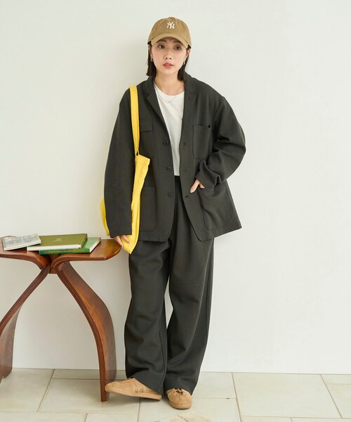 別注 ワンマイル ジャケット パック セットアップ ポンチ素材 【ユニ