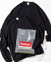 別注 スピンドル 2パック スウェットセット クルーネック ヘンリーネック