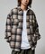 Relax Fit リラックスフィット ヘビーネル チェック シャツ 【限定展開】
