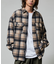 Relax Fit リラックスフィット ヘビーネル チェック シャツ 【限定展開】