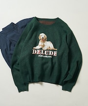 DOG ジャガードニット