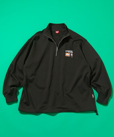 Coleman×matsui×FREAK'S STORE 別注 Lantern ドローコード ハーフジップ スウェット