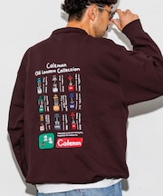 Coleman×matsui×FREAK'S STORE 別注 Lantern ドローコード ハーフジップ スウェット