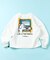 matsui×FREAK'S STORE 別注 ｢WARNING」ドローコード バックプリント クルーネックスウェット