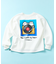 matsui×FREAK'S STORE 別注「レコード」 ドローコード バックプリント クルーネックスウェット