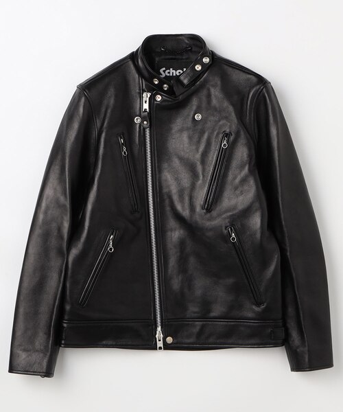 NAUTICA ノーティカ レザージャケット 牛革 ライダース XL NAUTICA / ノーティカ LEATHER BLOUSON / レザーブルゾン / ラムレザー