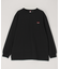E H BOX LOGO EMBROIDERY L/S T