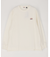 E H BOX LOGO EMBROIDERY L/S T