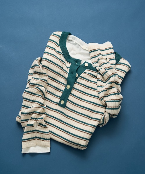 新色・サイズ追加＞ウォッシャブル ヘンリーネックニット｜フリークス