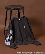 NBA 袖ロゴスウェット