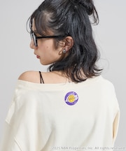 NBA ワイドネック ロゴスウェット