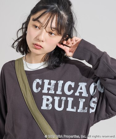 NBA ワイドネック ロゴスウェット