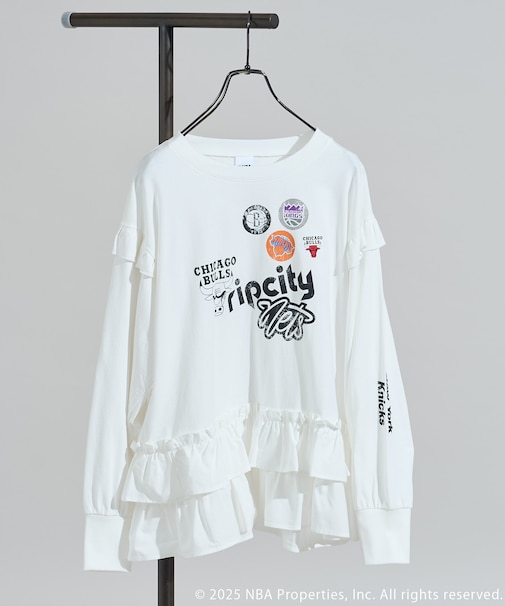 NBA 布帛ドッキング チュニック ロンT