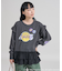 NBA 布帛ドッキング チュニック長袖Tシャツ