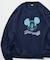 DISNEY/ディズニー ミッキーマウス/別注 クルーネック プリントスウェット/MICKEY MOUSE CLUB 【限定展開】