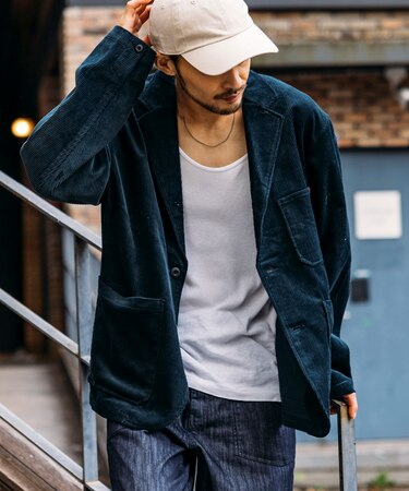 別注 SMU PT-38 SETUP CORDUROY JACKET  【セットアップ対応】