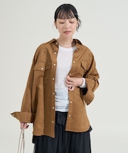 レザレット スウェーディシャツ