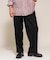 別注 SMU PT-38 SETUP 2TUCK TR WIDE PANTS 【セットアップ対応】