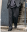別注 SMU PT-38 SETUP 2TUCK TR WIDE PANTS 【セットアップ対応】