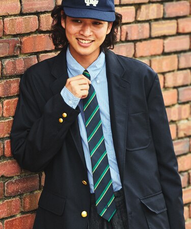 ヴィンテージライク レジメンタルタイ