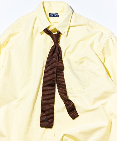 ヴィンテージライク シルク ニットタイ