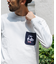 CHUMS×FREAK'S STORE 別注 ブービーバード ニットポケット クルーネック ロングスリーブ Tシャツ 【限定展開】