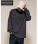 High-Twist Smooth ソリッド ロングスリーブTシャツ 無地