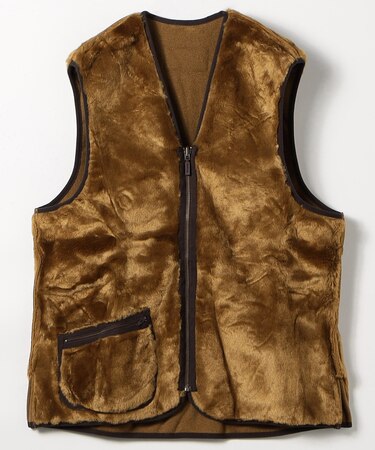 WARMPILEWAISTCOATZIP-INLINER