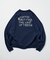 ビッグシルエット バックプリント クルーネックスウェット / EVERY DAY 【限定展開】