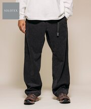 コーデュロイ SOLOTEX レギュラーシルエット ウェービングベルトパンツ
