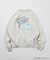 Thunder Bunny / サンダーバニー / 別注 ビッグシルエット バックプリント クルーネックスウェット / SKY 【限定展開】