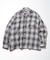 Magazine Pocket  Open Collar Shirt(Ombre)