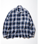 Magazine Pocket  Open Collar Shirt(Ombre)