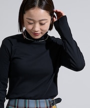 ＜調温素材＞INKEEP タートルネックトップス
