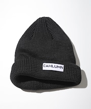 Straw Yarn Roll Knit Cap