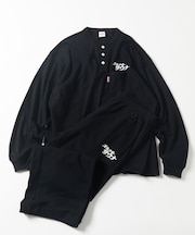 別注 L/S KANNAIGI by Healthknit 裏毛 セットアップ