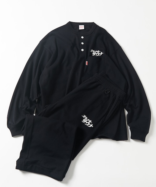 別注 L/S KANNAIGI by Healthknit 裏毛 セットアップ