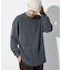 リラックスフィット ピグメント ワッフル ロングスリーブTシャツ