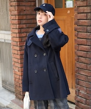 3WAY ウール ミドル ジャケットコート
