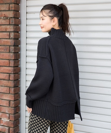 タートルボリュームニット 【限定展開】