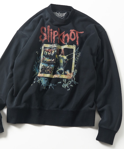【EXCLUSIVE】ヴィンテージライク Slipknot グラフィックスウェット