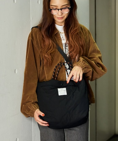 別注 PADDED DAY TOTE BAG パデット デイトート バッグ 撥水