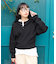 ショート スナップボタン ヘンリーニット